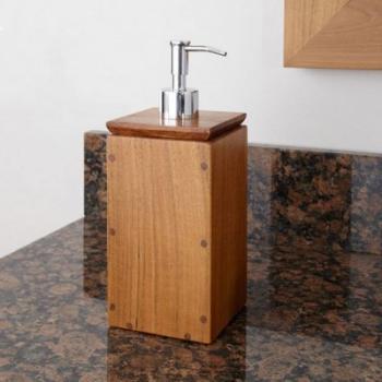 Distributeur de savon liquide en Teck
