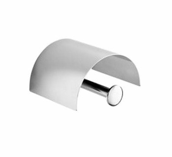 Porte-rouleau papier WC mural design avec couvercl