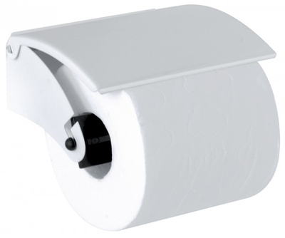 Dérouleur papier WC métal blanc Blanc PLANETE BAIN Dérouleur papier WC métal
