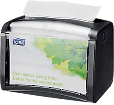 Distributeur de serviettes et sa recharge Plastique Distributeur de serviettes