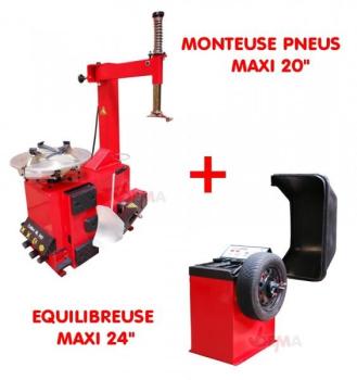Combi équilibreuse + monteuse - 220 V
