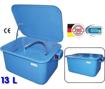 Fontaine de nettoyage pièces mécaniques 13 L bleue