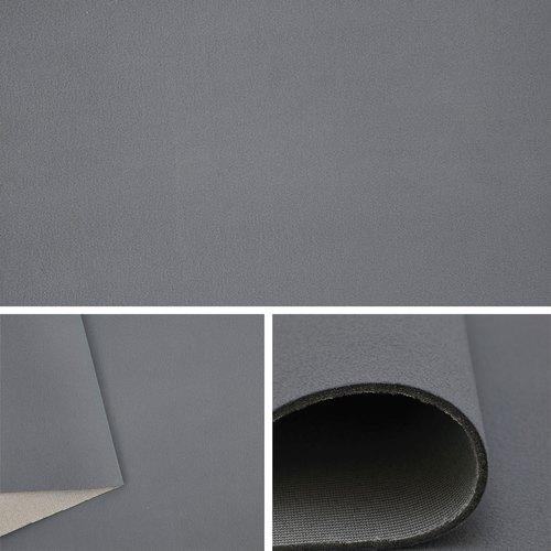 Tissu velours couleur bleu-gris SAM189_04