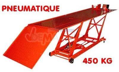 Pont élévateur moto longueur table 2770 mm avec ra
