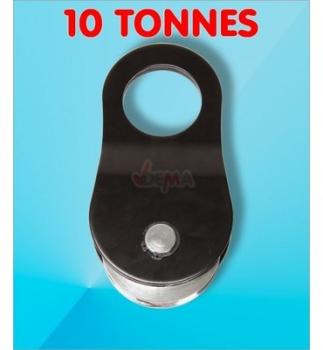 Poulie de mouflage 10 Tonnes
