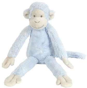 Peluche Doudou Singe Mickey Bleu 33 cm Happy Horse Peluche Doudou Singe Mickey