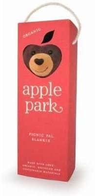 Doudou Plat Apple Park? Ours Cubby Coton Bio - Jou