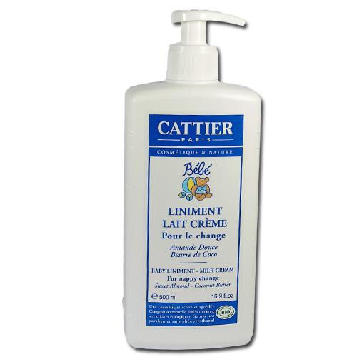 Liniment Lait crème bio pour le change - 200 ml Liniment Lait crème bio pour