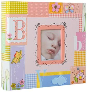 Album Photo Naissance à pochettes ABC Rose pour 200 Album Photo Naissance à pochettes