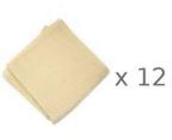 POPOLINI Lot de 12 Langes absorbants en Coton Biologique POPOLINI Lot de 12 Langes