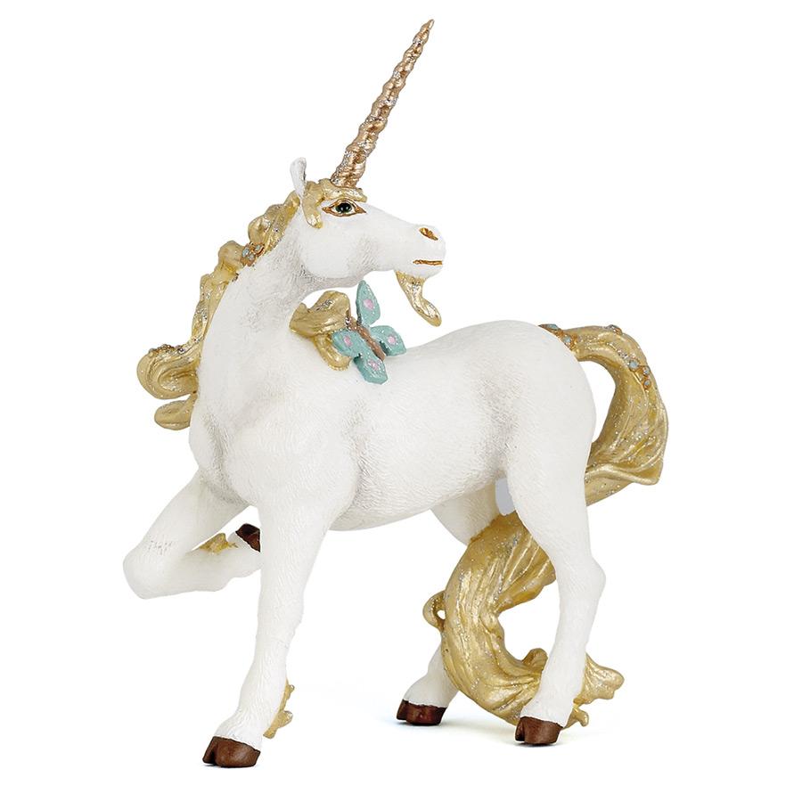 Figurine Licorne Dorée