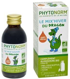 Sirop Mix Hiver du Dragon BIO - 150 ml Sirop Mix Hiver du Dragon