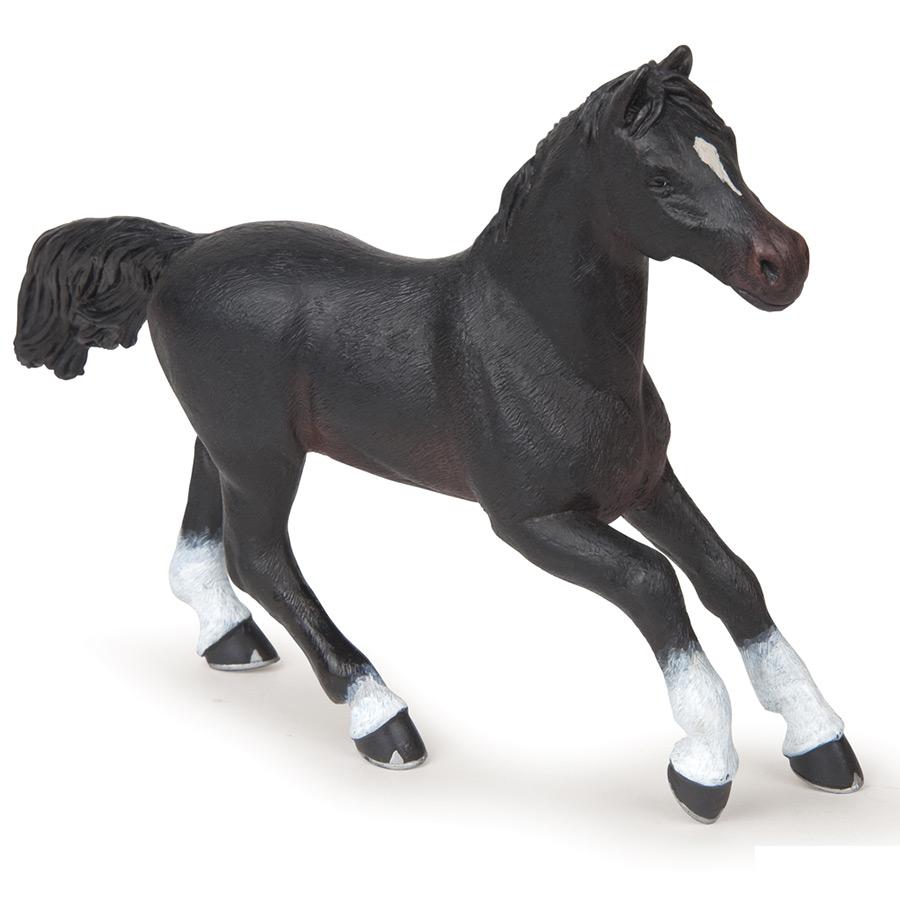 Figurine Jument Anglo-Arabe Noire