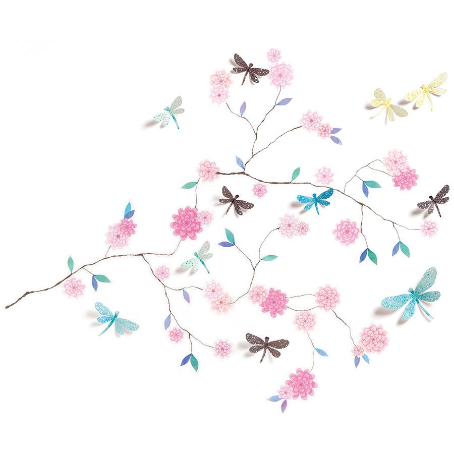 Stickers Muraux Arbre aux Papillons
