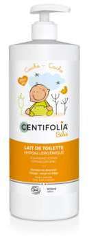 Lait de toilette bébé Bio - Pompe 500 ml Lait de toilette bébé Bio