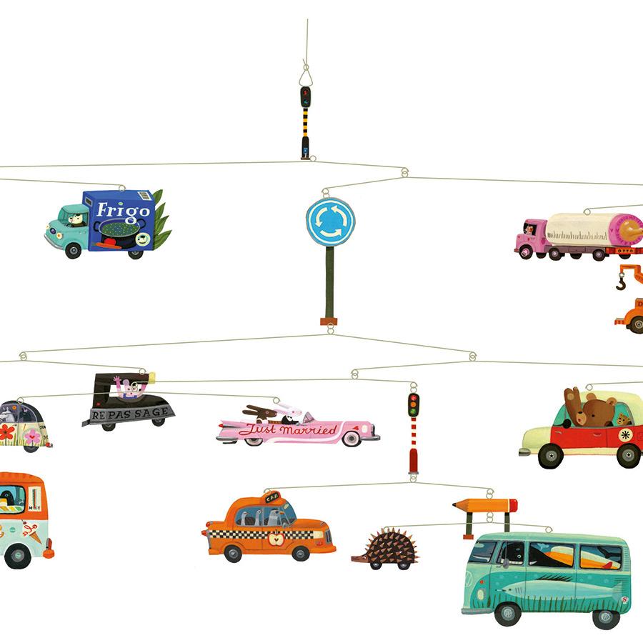 Mobile Trafic Automobiles