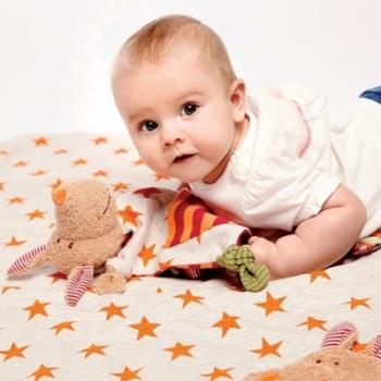 Doudou Sigikid Peluche Doudou Kangourou Honey Stripes Doudou Sigikid Peluche Doudou