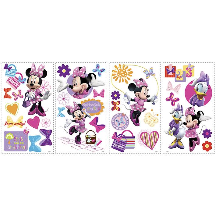 33 Stickers Muraux Minnie