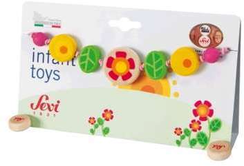 Chaîne Poussette Fleur Sevi - Jouets en Bois