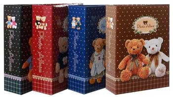 Lot de 4 Albums Photos à pochettes Nounours 100 photos Lot de 4 Albums Photos à pochettes