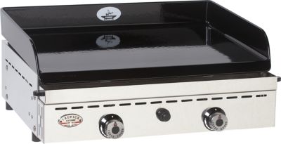 Plancha gaz Forge Adour IBERICA INOX 600 + Chariot