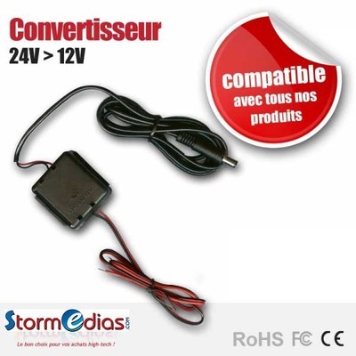 CONVERTISSEUR 24V/12V
