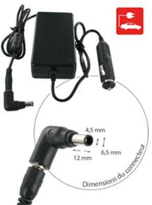 Chargeur pour SONY PCG-FR215E Allume-cigare Chargeur pour SONY PCG-FR215E