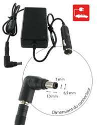 Chargeur pour TOSHIBA SATELLITE S1800 Allume-cigare Chargeur pour TOSHIBA SATELLITE