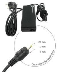 Chargeur pour ASUS EEE PC 1015BX Chargeur pour ASUS EEE PC