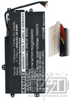 HP Envy 14-k002tx batterie (4500 mAh) HP Envy 14-k002tx batterie