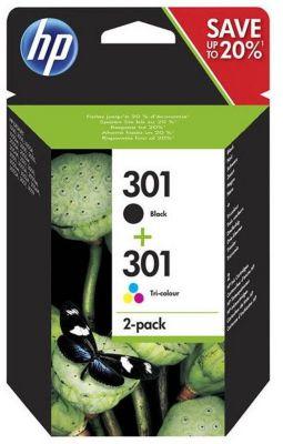 Cartouche dencre HP N°301 (1cart Noire+1Coul.)