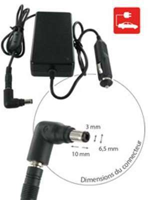 Chargeur pour TOSHIBA SATELLITE 2410-303 Allume-cigare Chargeur pour TOSHIBA SATELLITE