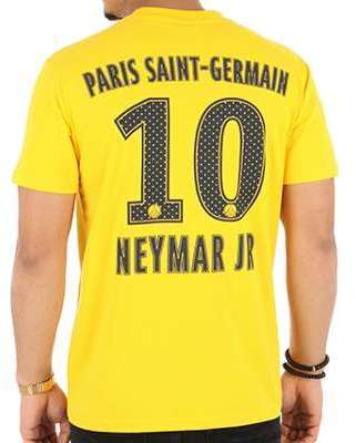 PSG - Tee Shirt Neymar Jr Jaune PSG - Tee Shirt Neymar Jr