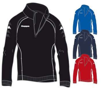 Sweat 1 4 Zip Bacoli - Kappa Sweat 1 4 Zip Bacoli - Kappa