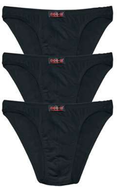 Lot de 3 slips mini en coton/stretch homme H.I.S_G