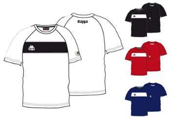 Tee shirt Authentic Crucoli - Kappa Tee shirt Authentic Crucoli