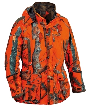 Verney-Carron Veste de chasse orange 3en1 Ibex Ves