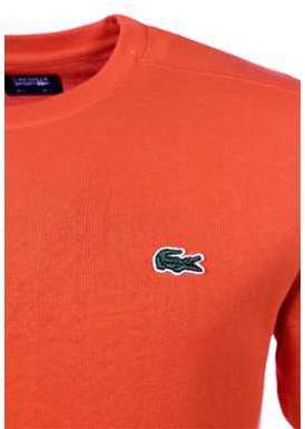Lacoste homme - T-shirt manches courtes Orange Lac