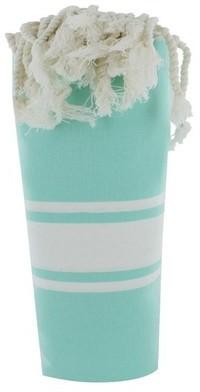 Fouta Drap Plage et Hammam Coton Couleur Vert Clai