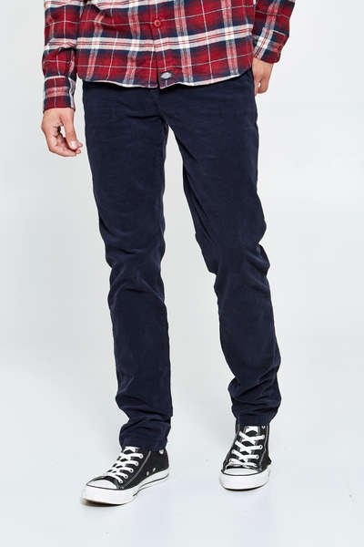 Pantalon Hero Seven Corduroy Velours Marine Homme