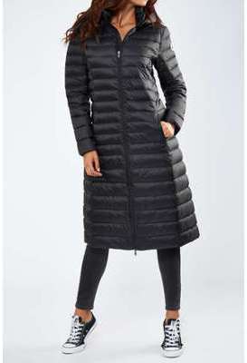 Doudoune Longue A Capuche Jott Laurie Noir Femme