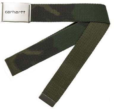 CEINTURE CARHARTT CLIP CHROME CAMO COMBAT VERT CEINTURE CARHARTT CLIP CHROME