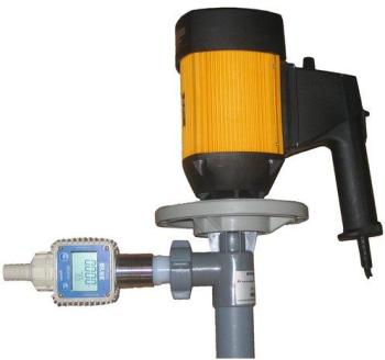 Pompe vide-fûts PVC Compteur Pompe vide-fûts PVC Compteur