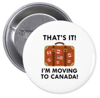 Je me déplace au Canada Badges