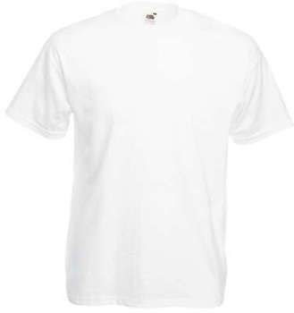 Tee-shirt de travail value-weight blanc SC221 Frui