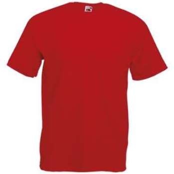 Tee-shirt de travail value-weight rouge SC221C Fru