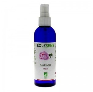 Eau florale de rose bio sans alcool - 200 ml