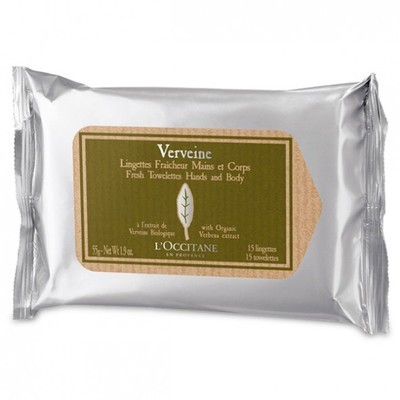 LOCCITANE LOccitane Lingettes Fraîcheur Verveine