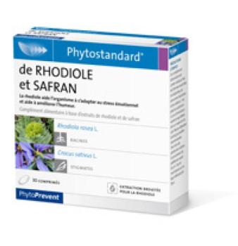 PILEJE PHYTOSTANDARD DE RHODIOLE ET SAFRAN 30 COMPRIMES PILEJE PHYTOSTANDARD DE RHODIOLE