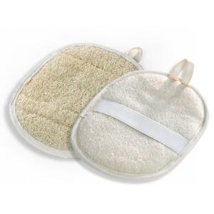 Gant de LOOFAH ovale 100 végétal - 17 cm Gant de LOOFAH ovale 100 végétal